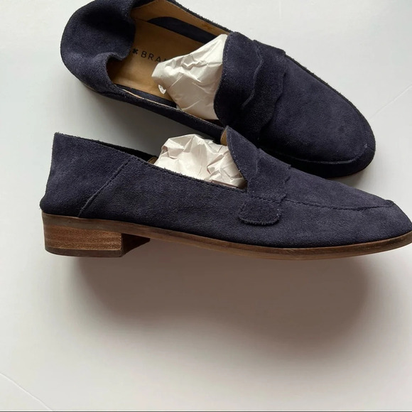Lucky Brand Chennie Loafer Flats in Blue Womens Size 7.5 - Picture 4 of 11